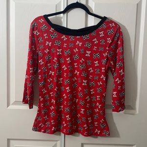 Women’s Minnie bow shirt